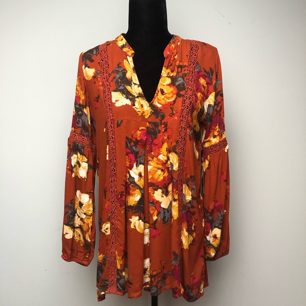 Altar’d State Floral Peasant Dress